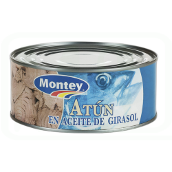 ATUN EN ACEITE DE GIRASOL LATA 650 GR