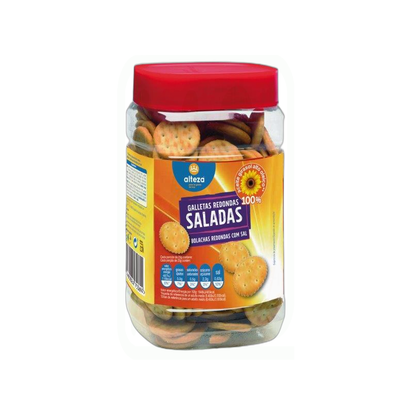 GALLETAS SALADAS REDONDAS 350 GR