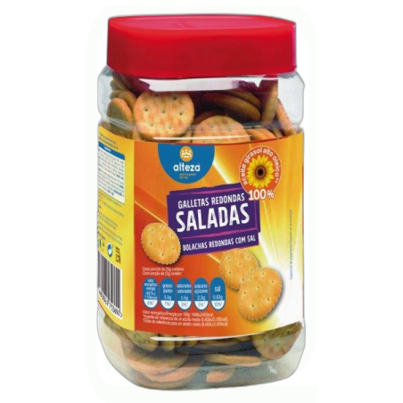 GALLETAS SALADAS REDONDAS 350 GR