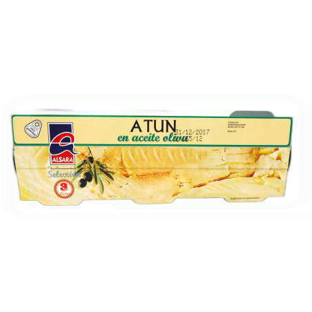 ATUN CLARO ACEITE OLIVA P-3*56GR