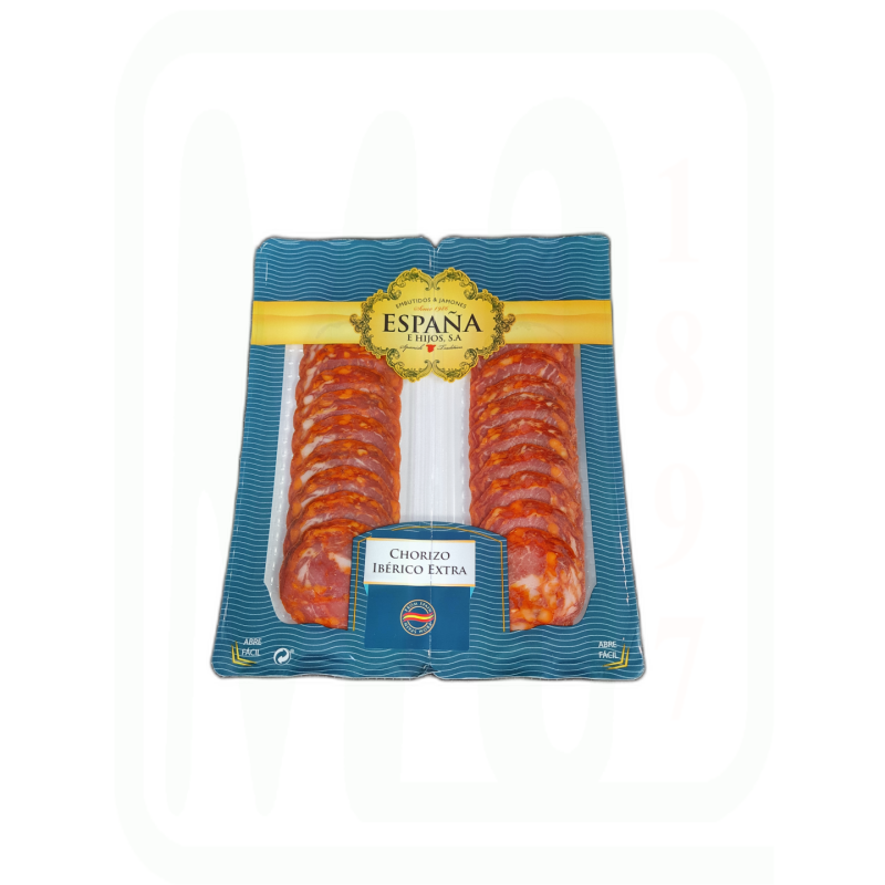 CHORIZO IBERICO CEBO LONCHAS 2X50 GRAMOS