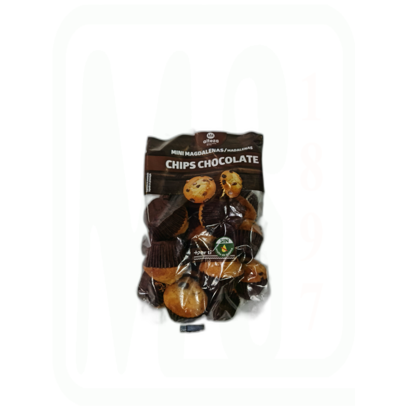 MINI MAGDALENA PEPITAS CHOCOLATE 270 GR