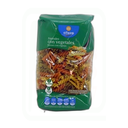 PASTA ESPIRALES VEGETALES -500GR 