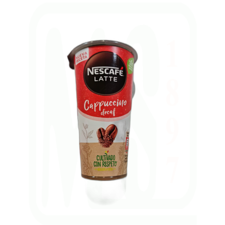 CAFE SHAKISSIMO CAPPUCCINO DESCAFEINADO 190 ML