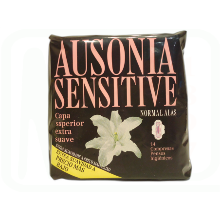 COMPRESAS NORMAL ALAS SENSITIVE PACK-14