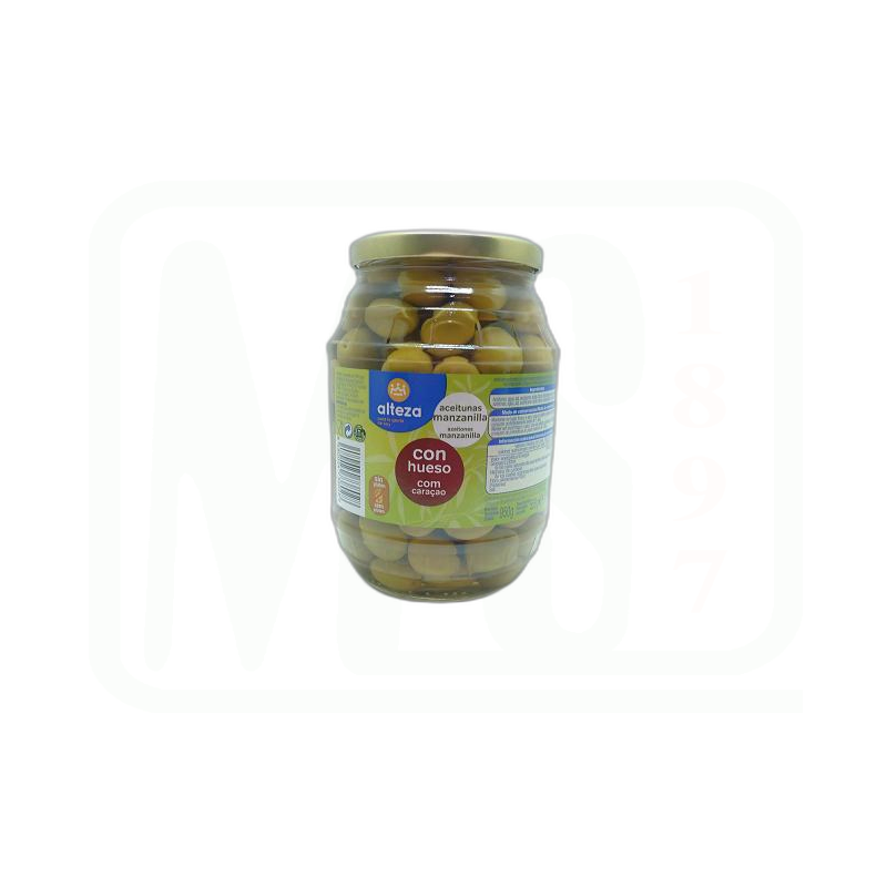 ACEITUNAS MANZANILLA CON HUESO 550GR