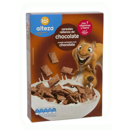 CEREALES RELLENOS CHOCOLATE 500GR SIN GLUTEN