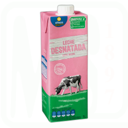 LECHE DESNATADA 1L 