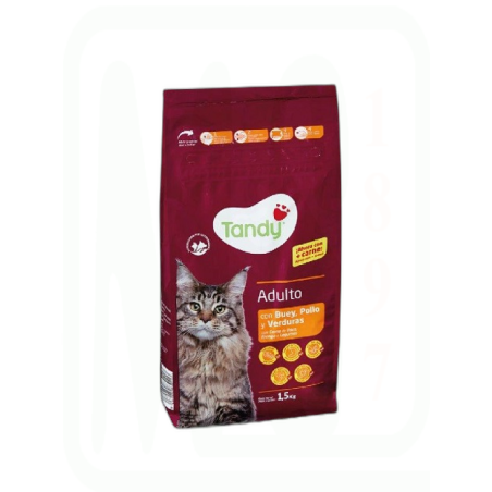 COMIDA GATOS CARNE BUEY 1.5KG