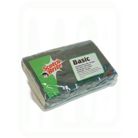 ESTROPAJO BASIC FIBRA VERDE 4/U 