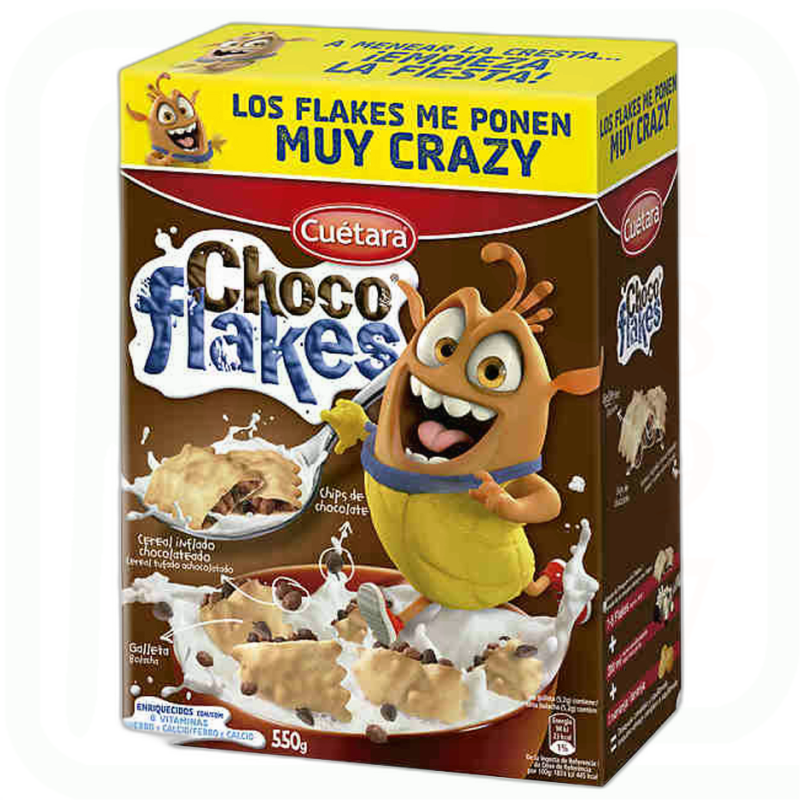 CHOCO FLAKES 520 GRAMOS