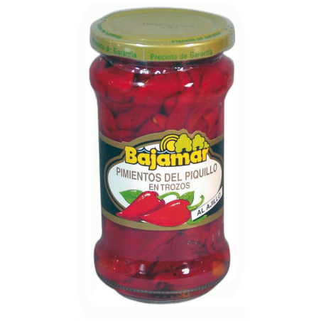 PIMIENTOS PIQUILLO/AJO TIRAS TARRO 280GR 