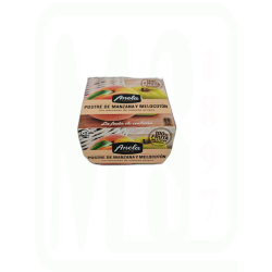 POSTRE MANZANA MELOCOTON PACK-2 X 100 GR