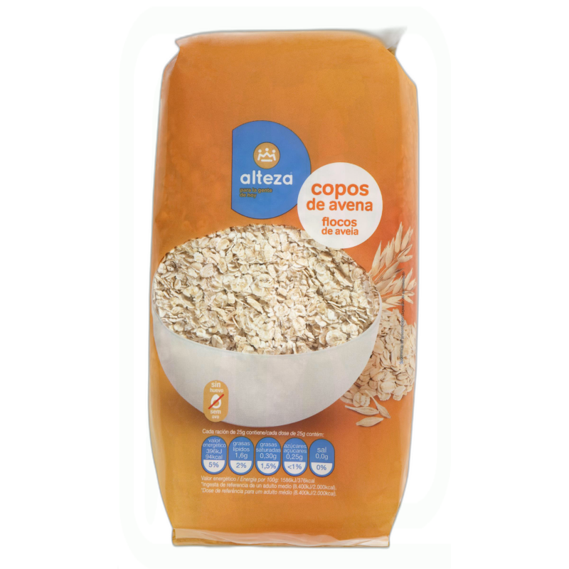 CEREALES COPOS AVENA INTEGRAL 500 GRAMOS 