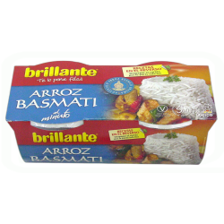 ARROZ BASMATI TARRINA PACK-2 X 125 GR