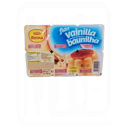 FLAN VAINILLA 6*100ML  - VALORES