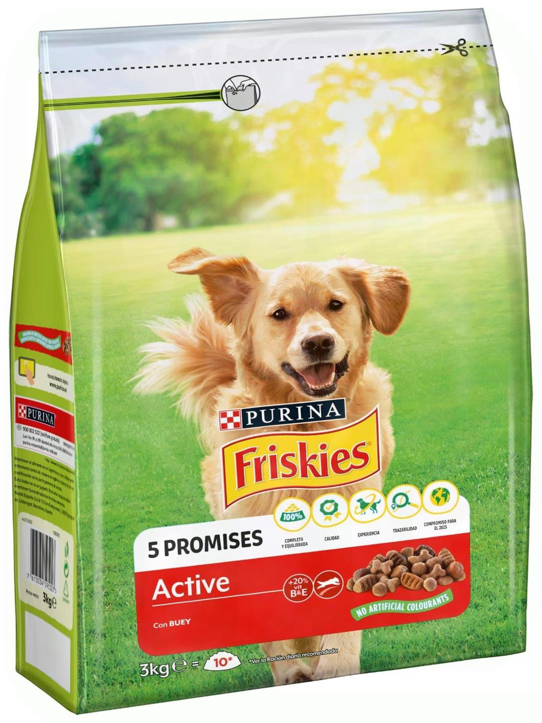 COMIDA PERROS ACTIVE 3KG