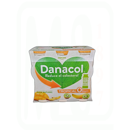 DANACOL BEBER TROPICAL PACK-6