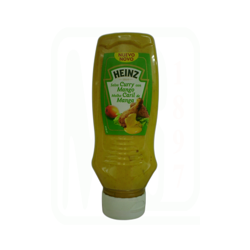 SALSA CURRY MANGO BOTE 220 GR