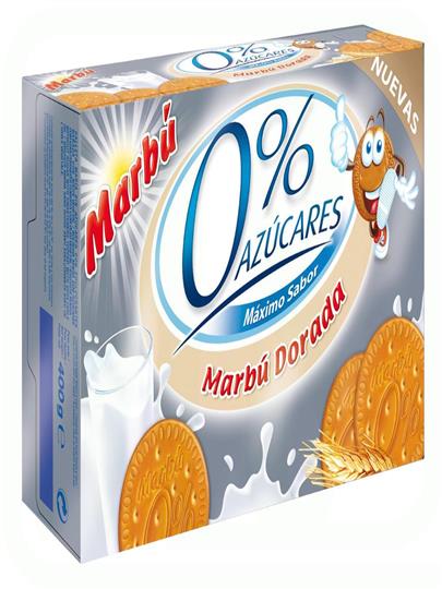 GALLETAS MARBU DORADA SIN AZUCAR 400 GR