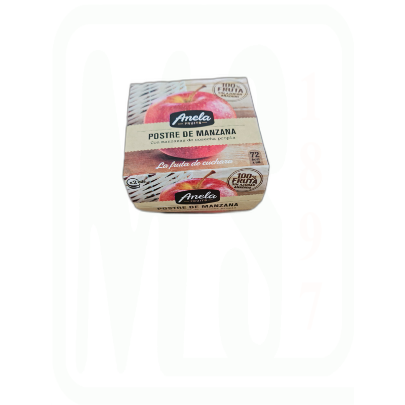 POSTRE MANZANA PACK-2 X100 GR