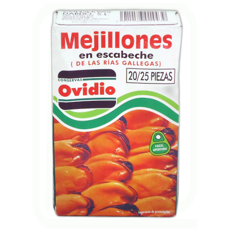 MEJILLONES ESCABECHE 20/25P 70GR