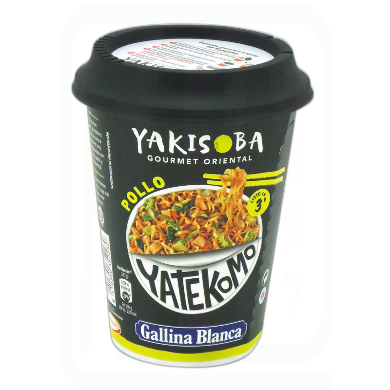 YATEKOMO YAKISOBA POLLO VASO 93GR