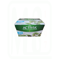 YOGUR ACTIVIA 0% CON KIWI PACK-4