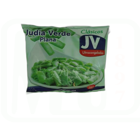 JUDIAS VERDES PLANAS BOLSA 450 GR