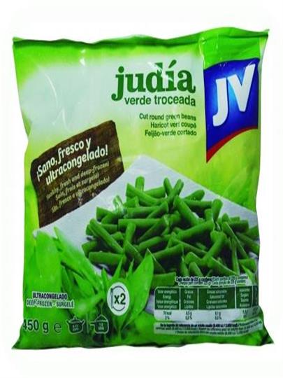 JUDIAS VERDES TROZOS 450 GR