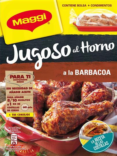 JUGOSO HORNO BARBACOA 30 GRAMOS