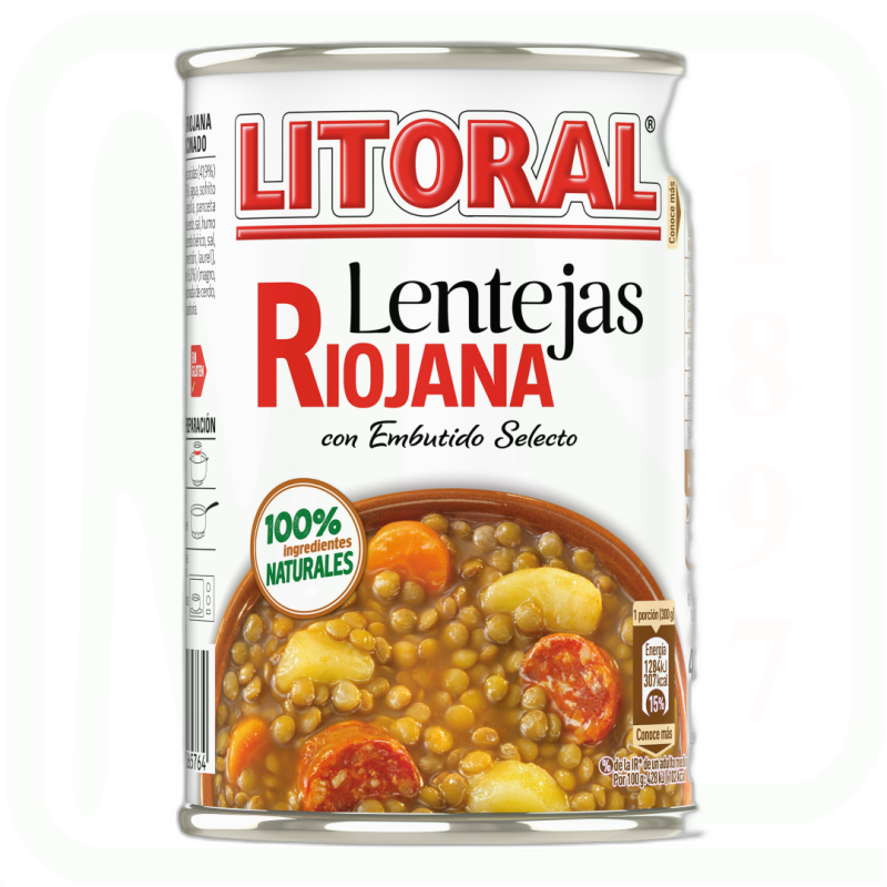 LENTEJAS RIOJANAS LATA 430 GR