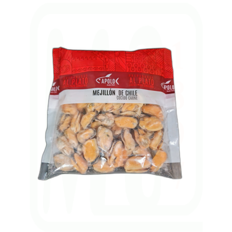 MEJILLON COCIDO CARNE BOLSA 400 GR 