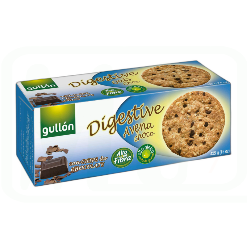 GALLETAS DIGESTIVE AVENA CHOCOLATE 420 GR