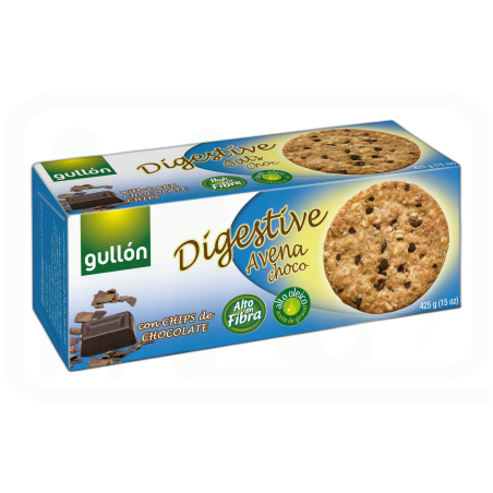 GALLETAS DIGESTIVE AVENA CHOCOLATE 420 GR