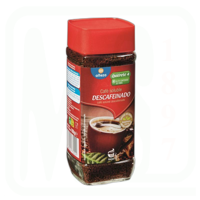 CAFE SOLUBLE DESCAFEINADO 100GR 