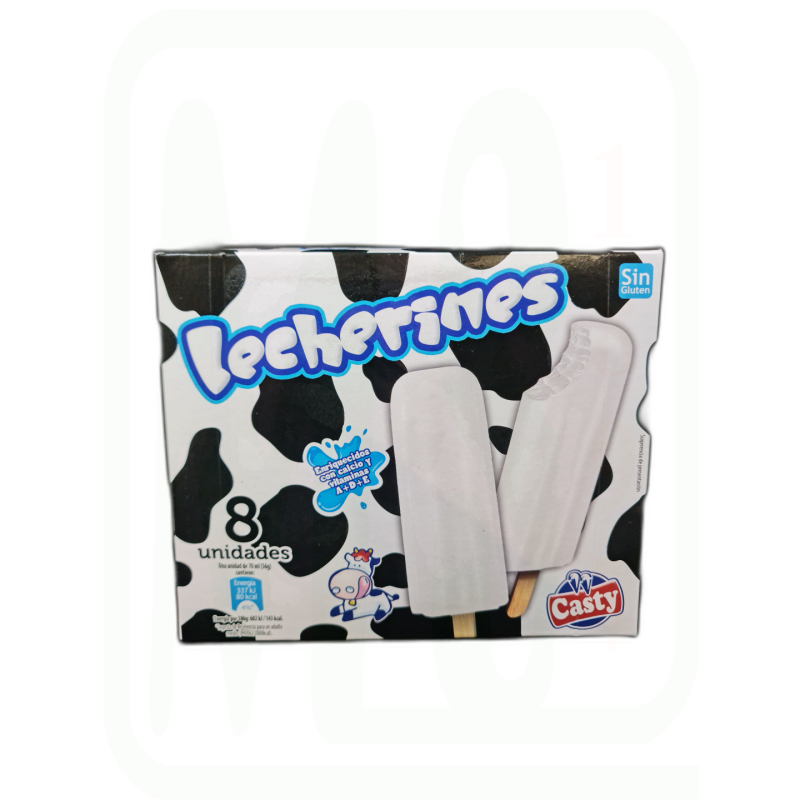 HELADO LECHERINES PACK-8 X 70 ML