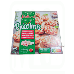 PICCOLINI JAMON/QUESO 270GR