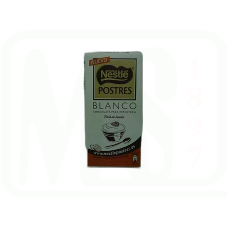 CHOCOLATE BLANCO POSTRES 170 GR