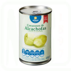 ALCACHOFAS 5/7 FRUTOS LATA 240GR