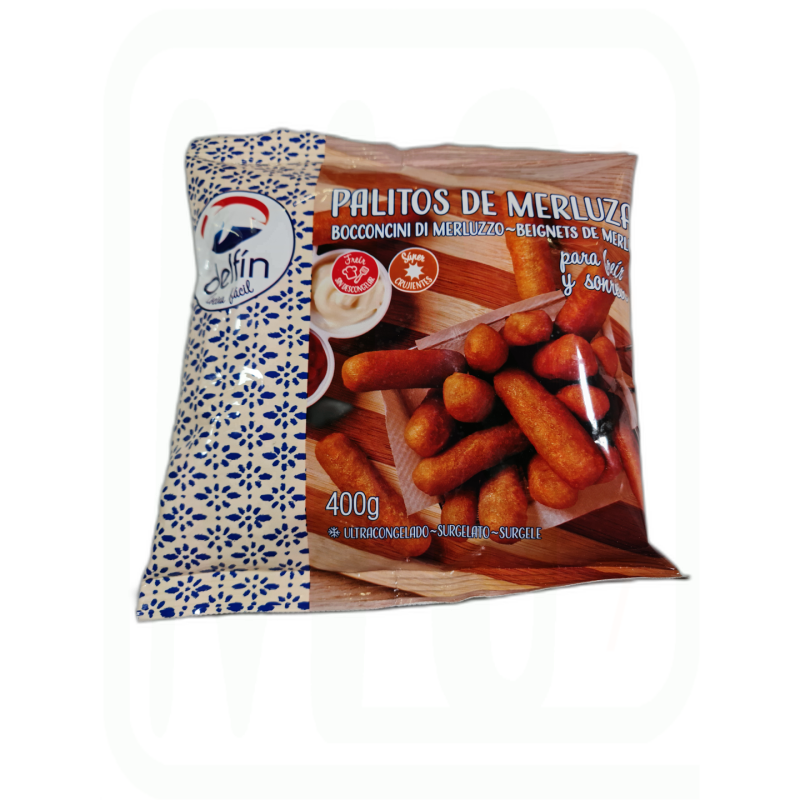 PALITOS DE MERLUZA BOL 400 GR