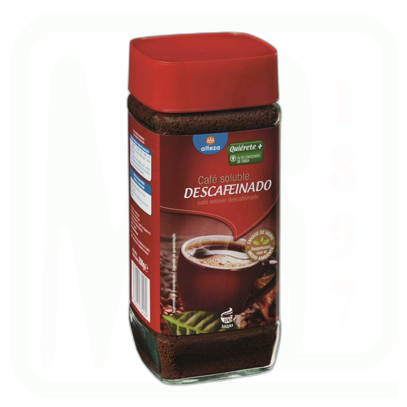 CAFE SOLUBLE DESCAFEINADO 200GR