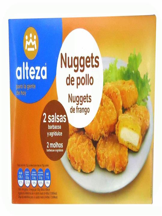 NUGGETS POLLO  400 GRAMOS CONGELADO