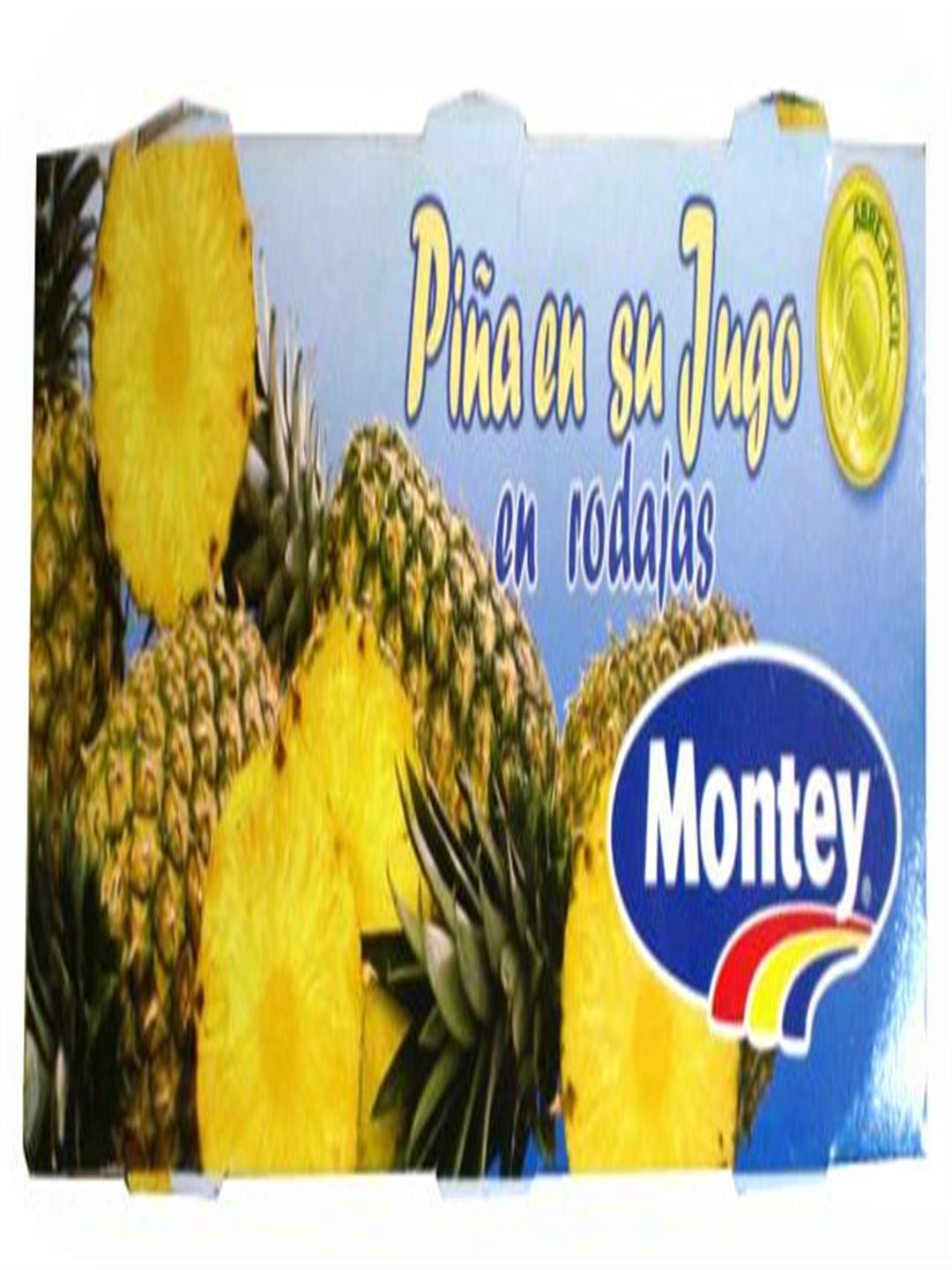 PIÑA EN SU JUGO PACK-3*140 GRAMOS