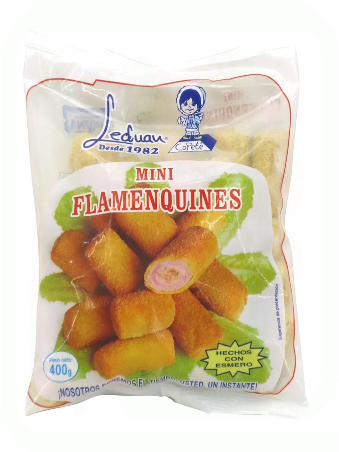 MINI FLAMENQUINES YORK 400GR