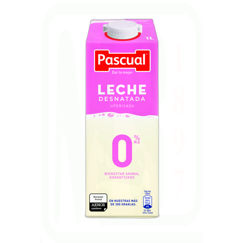 LECHE DESNATADA 1 LITRO