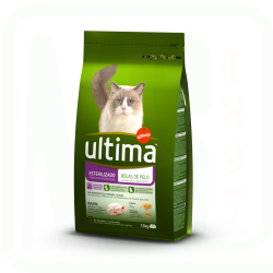 ALIMENTO GATO ESTERIL BOLAS PELO 1.5KG ULTIMA 