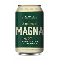 CERVEZA MAGNA LATA 330 ML