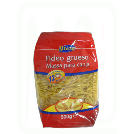 PASTA FIDEO GRUESO 500 GRAMOS