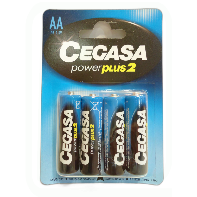 PILAS AZUL POWER R/6 PACK-4